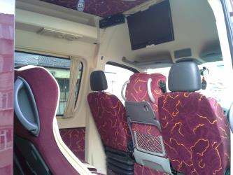 Minibus interior