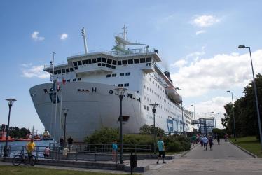Polferries at Gdansk Port