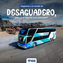 Exterior of bus