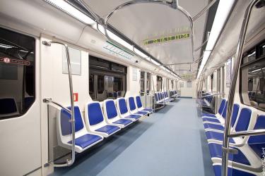 Train interior