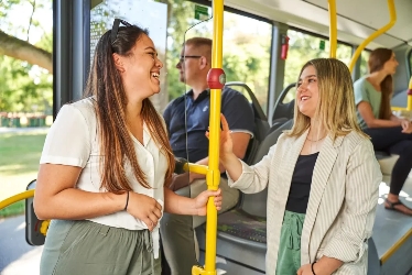 Bus interior
