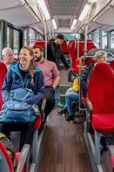 Bus interior