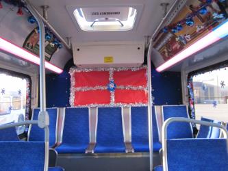 Bus interior