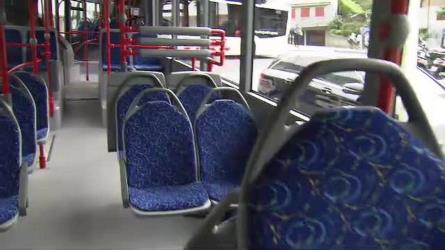 Bus interior