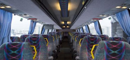 Bus interior