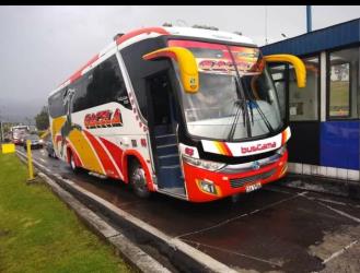 Bus exterior