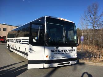 Bus exterior front