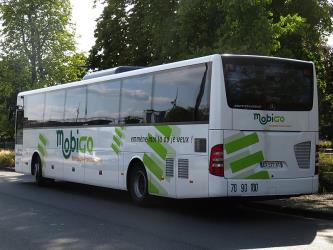 Mobigo bus rear and side view