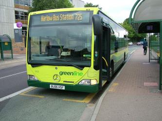 Green line bus