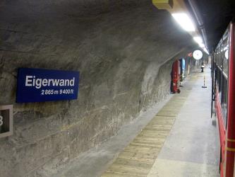 Tunnel station Eigerwand