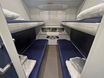 Train interior