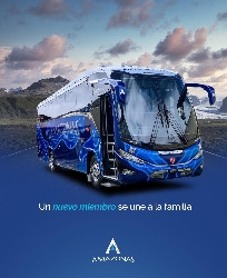 Bus front and side views