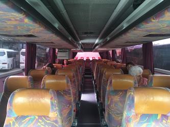 Bus interior