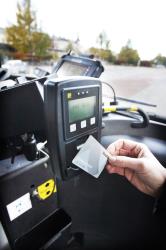 X-trafik ticket machine