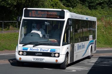 Morris Travel Bus Exterior