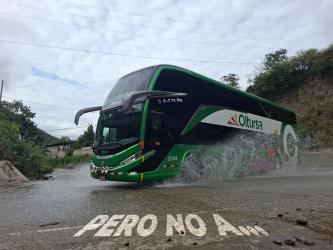 Bus exterior