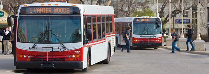 Bus front