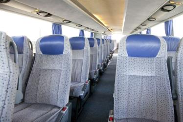 Bus interior