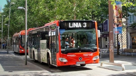 Bus exterior