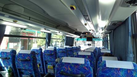 Bus interior