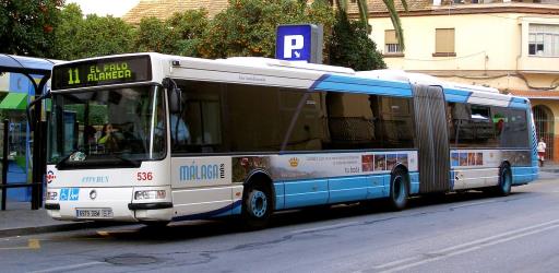 EMT Malaga City bus