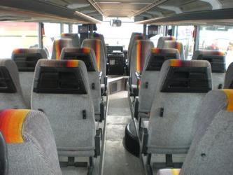 Bus interior