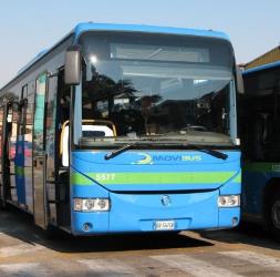 Bus front view