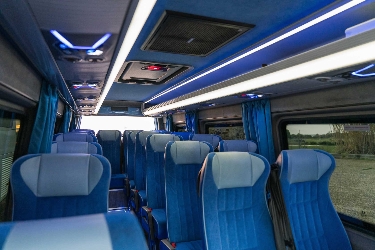 Bus interior