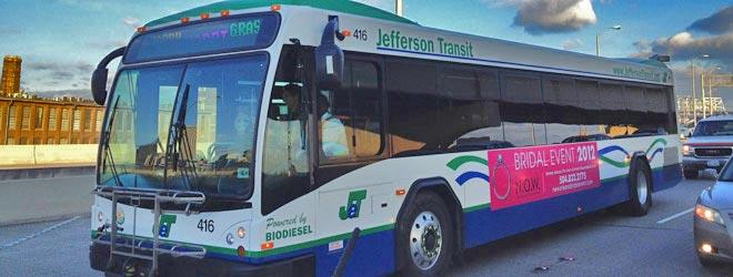 Bus exterior