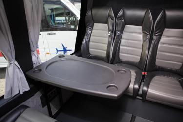 16 seater interior