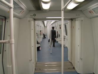 Train interior