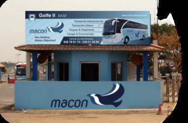 Macon Transport bus stop