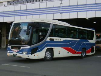 Highway bus exterior