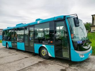 Electric bus in Kutná Hora