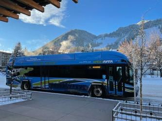 Bus side exterior