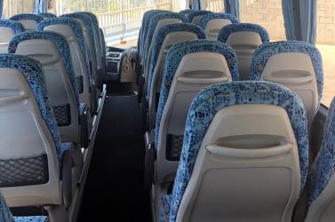 Bus interior