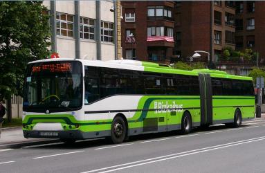 Bus exterior
