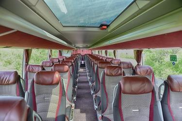 Bus interior