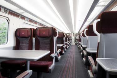 Train Interior First Class