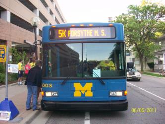 Front of bus