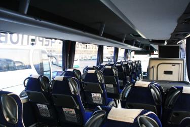 Bus interior