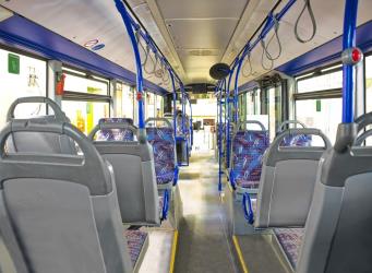 Bus interior