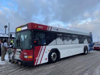 Bus exterior