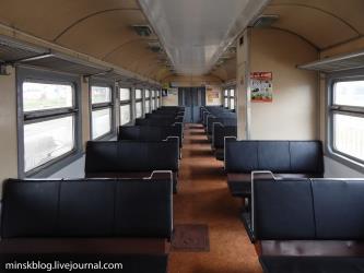 Regional train interior