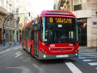 Bus front view
