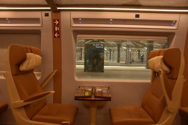 Haramain high speed Interior
