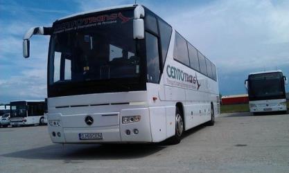 Bus front view