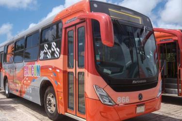 Bus exterior