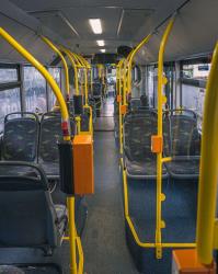 Bus interior