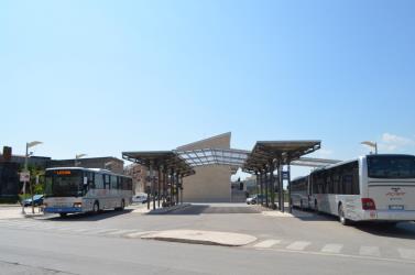 Bus station
